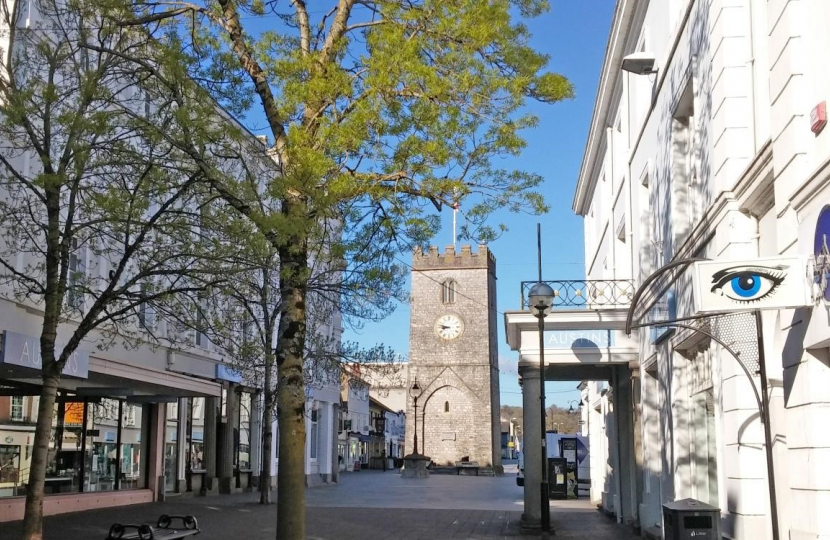 Newton Abbot Town Centre